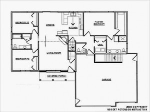 1619 SF RANCH Floor plan